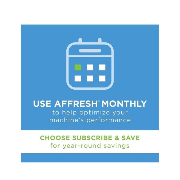 Affresh WASHING MACHINE CLEANER Odor Residues Remover ~ Septic Safe ~ 3 Tablets - Picture 5 of 7